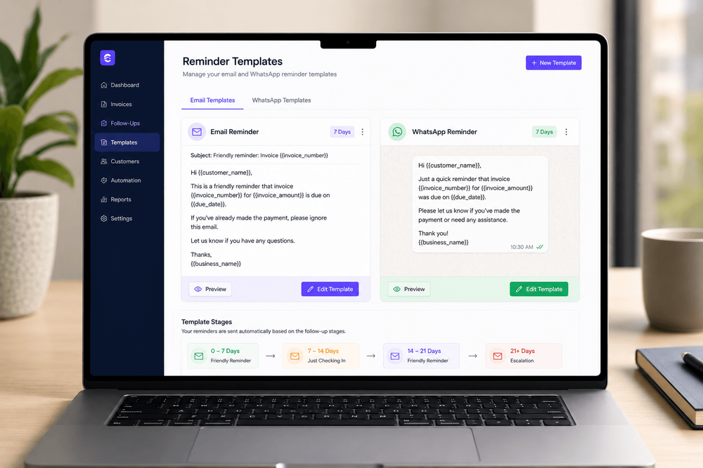 7 Invoice Reminder Templates That Actually Work